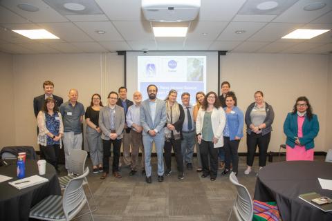 professor group picture